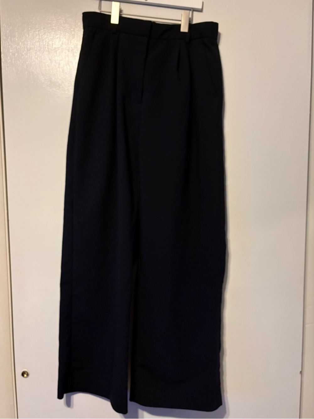 Abercrombie & Fitch Black Tailored Dress Pants
